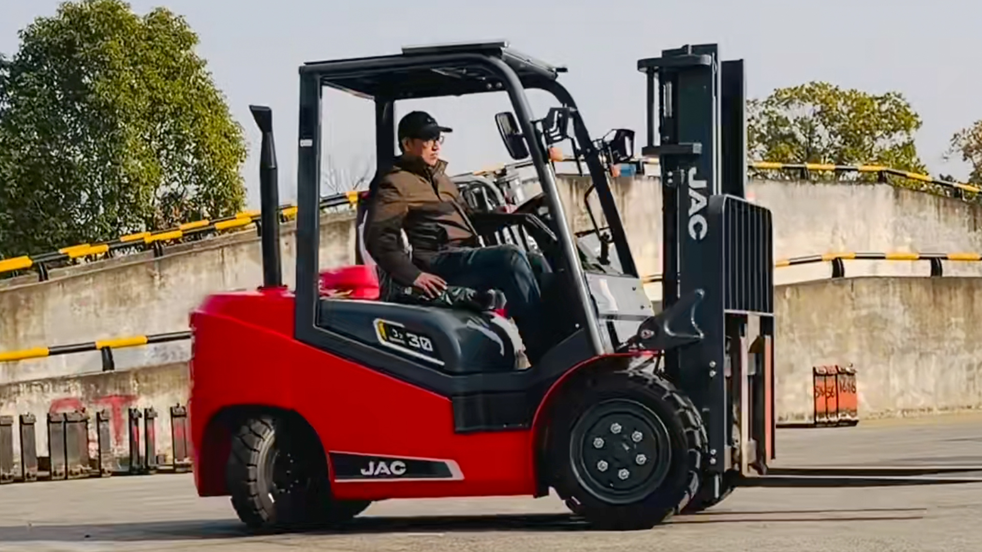 Walking into JAC Headquarters