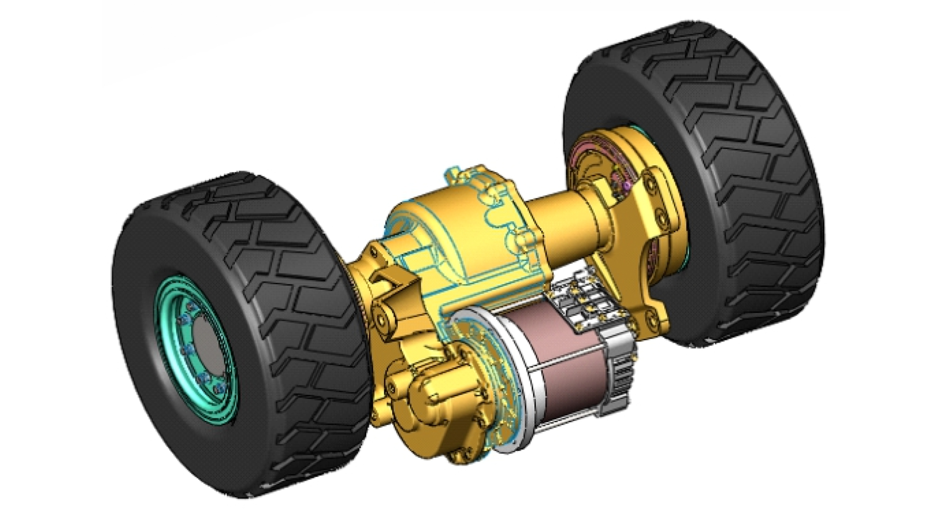 Axle Box Integrated Structure Design
